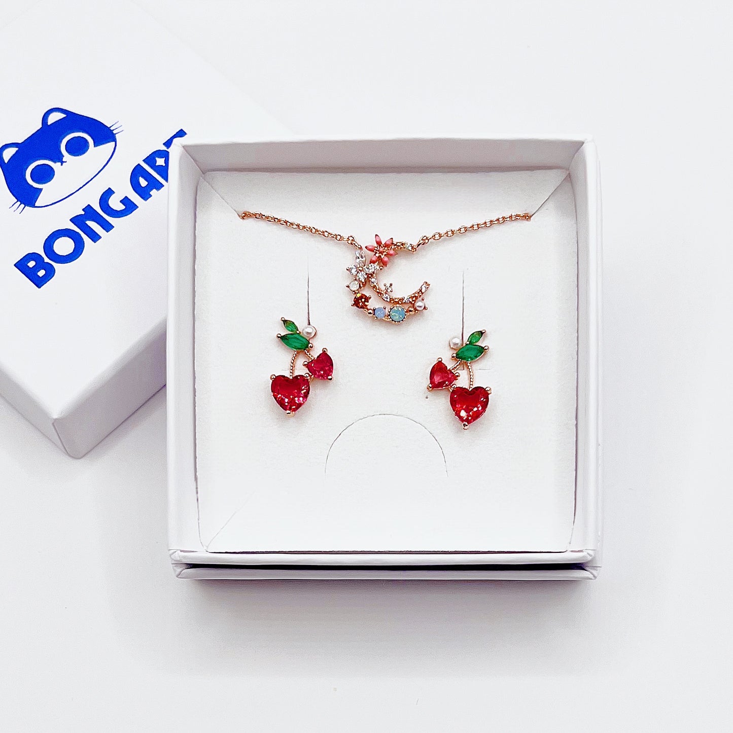 Strawberry Sparkle Set – Set Jewelry