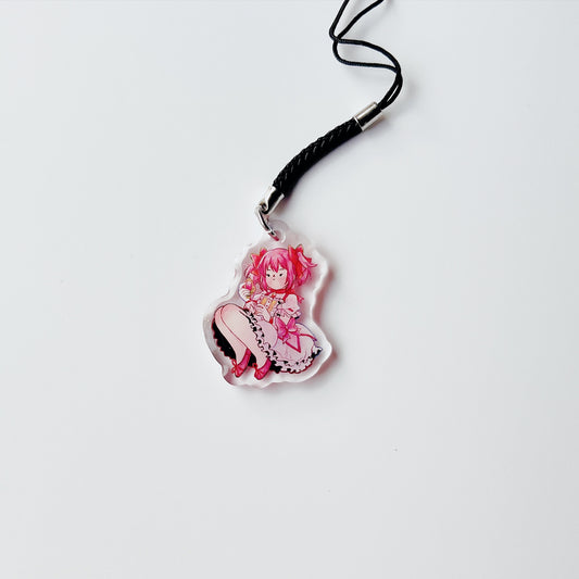 Madoka | Clear Acrylic Phone Charm