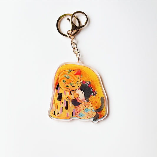 The Kiss | Acrylic keychain
