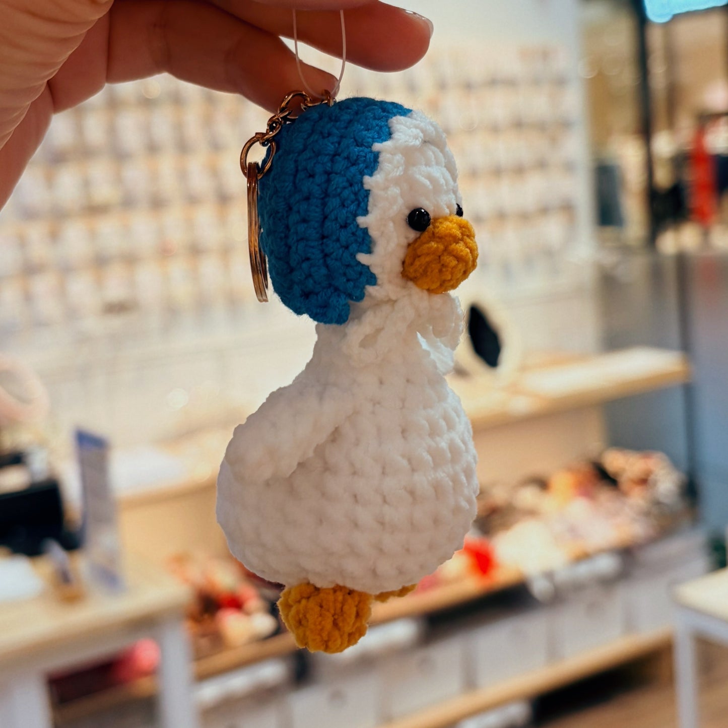 Ducky - Amigurumi (Random Color Hat)