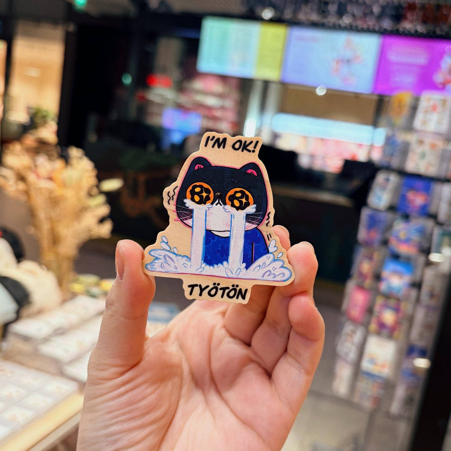 I'm Ok! | Wooden Magnets