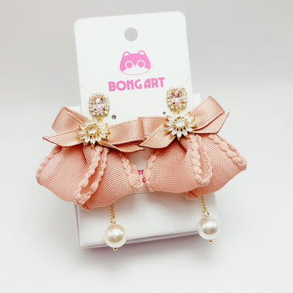 Bow of Soft Light Earrings