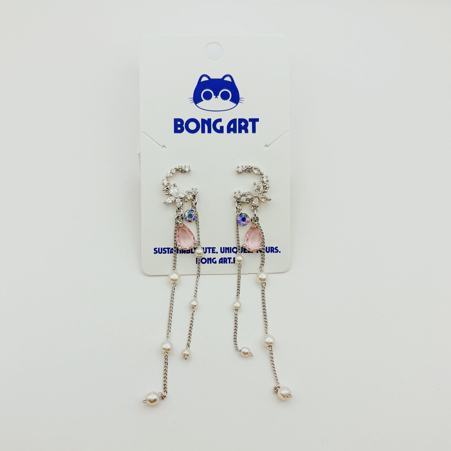 Crystal Whisper Earrings