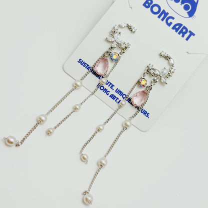 Crystal Whisper Earrings