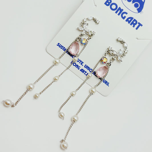Crystal Whisper Earrings