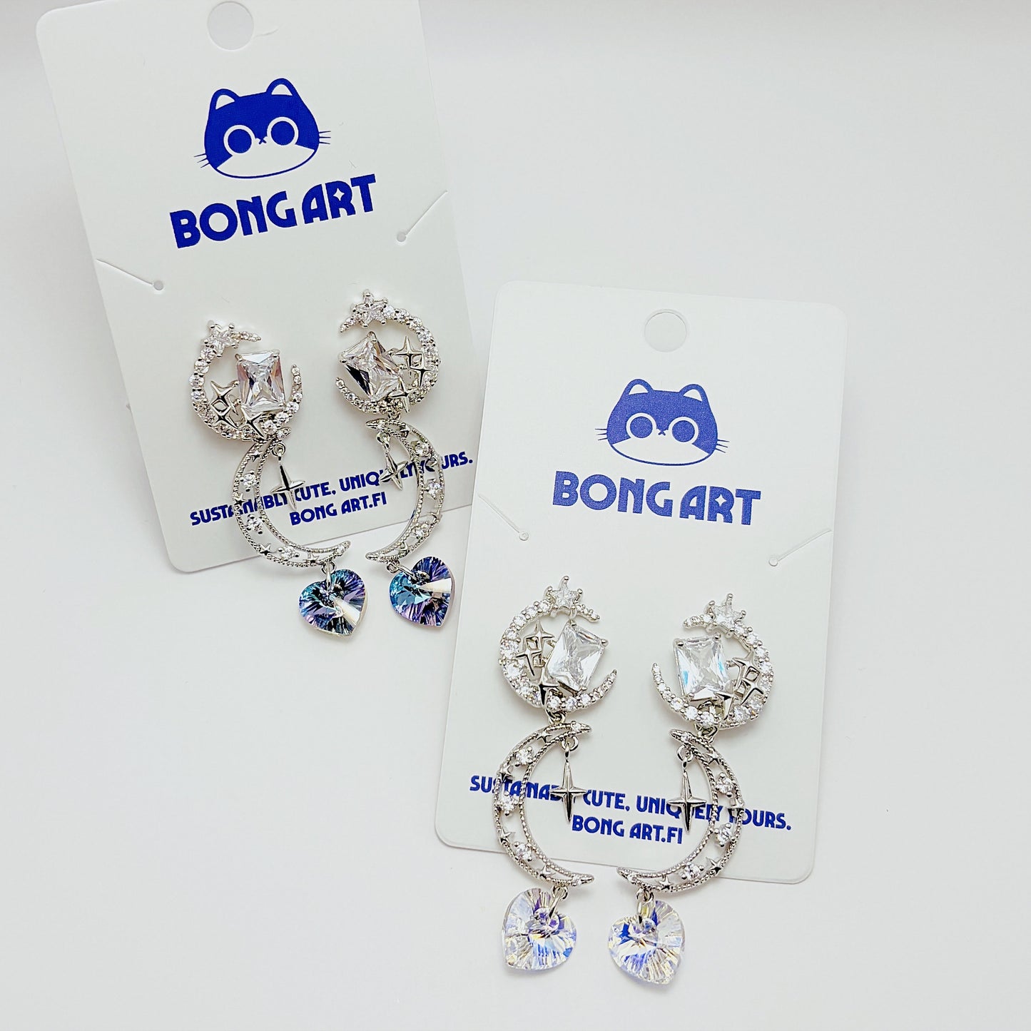 Starlit Moon’s Embrace Earrings