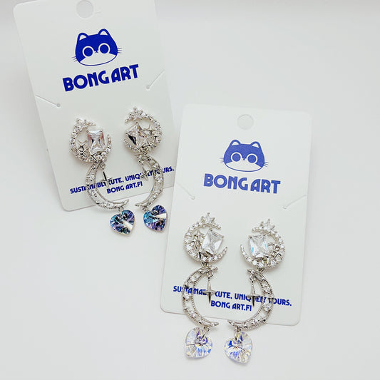 Starlit Moon’s Embrace Earrings