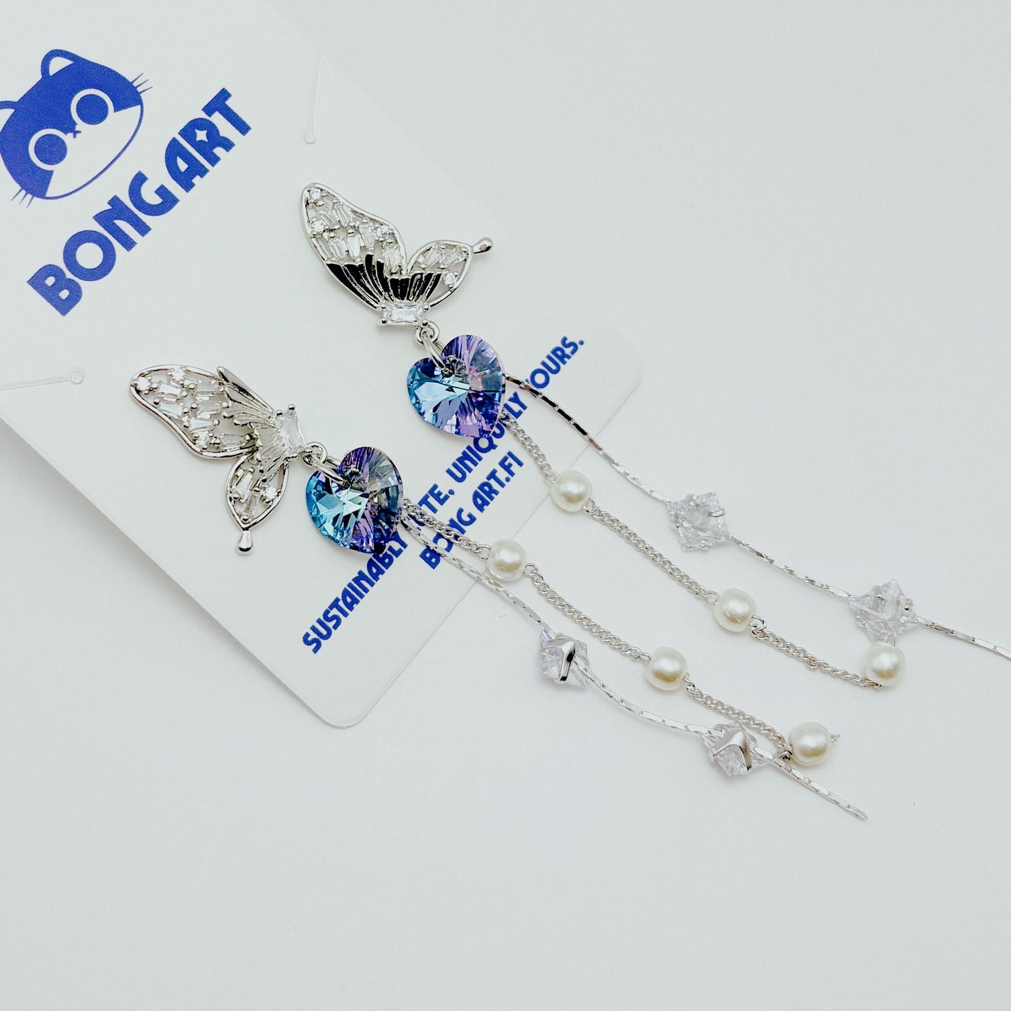 Luminous Wings Swarovski Earrings