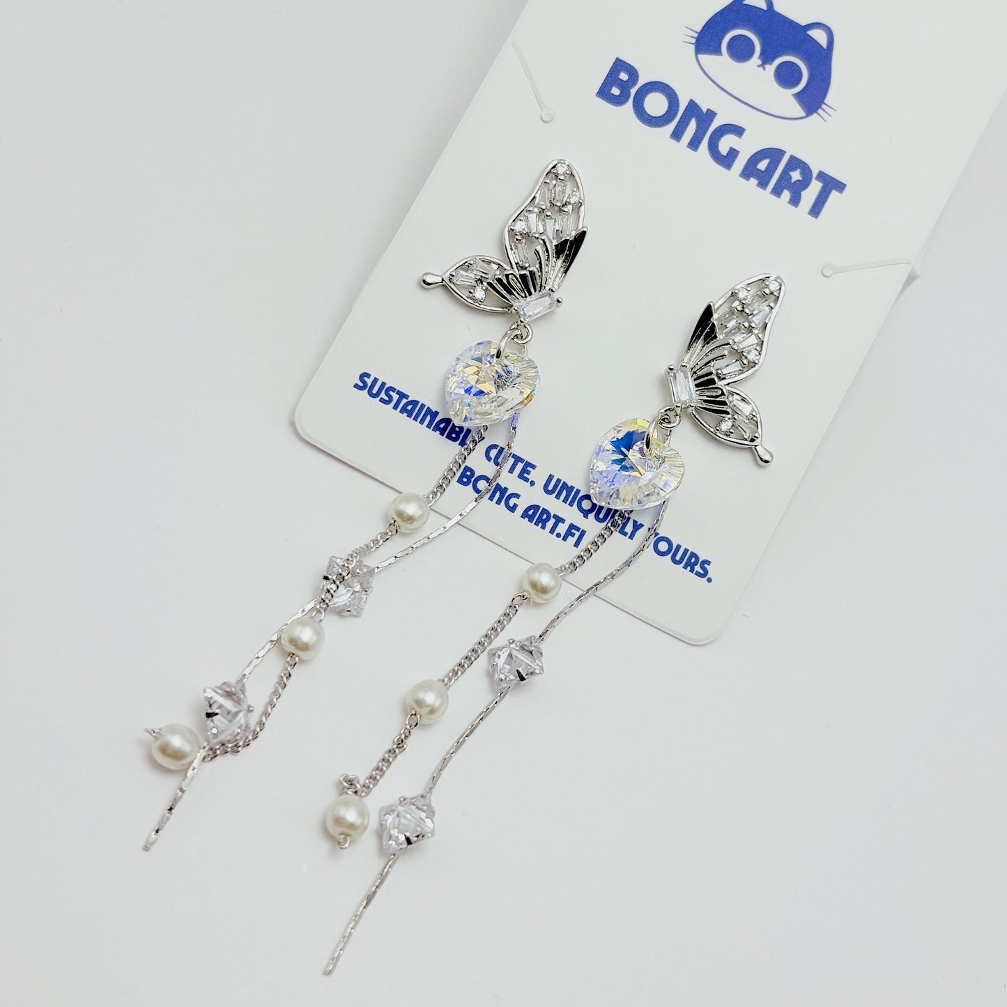 Luminous Wings Swarovski Earrings