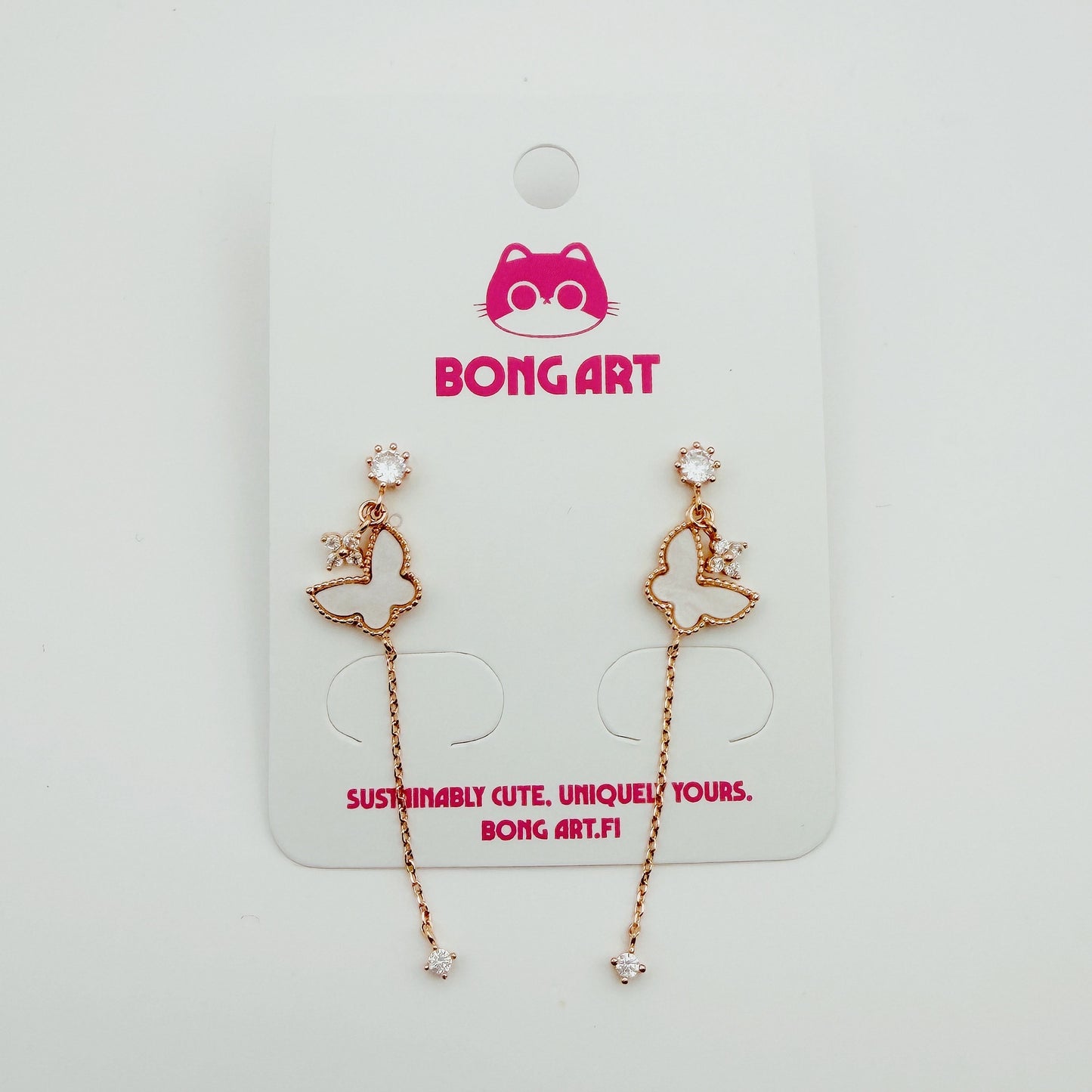 Pearl Wing Whisper Earrings