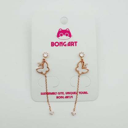 Pearl Wing Whisper Earrings