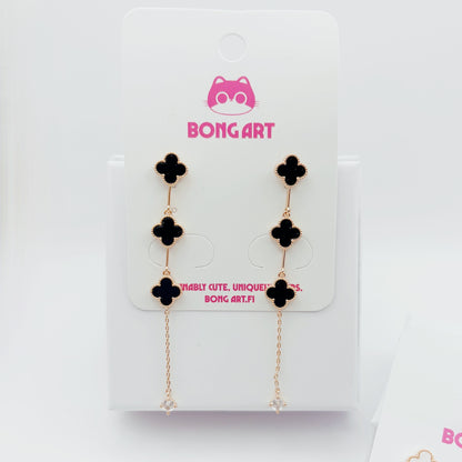 Silken Pearl Drop Earrings