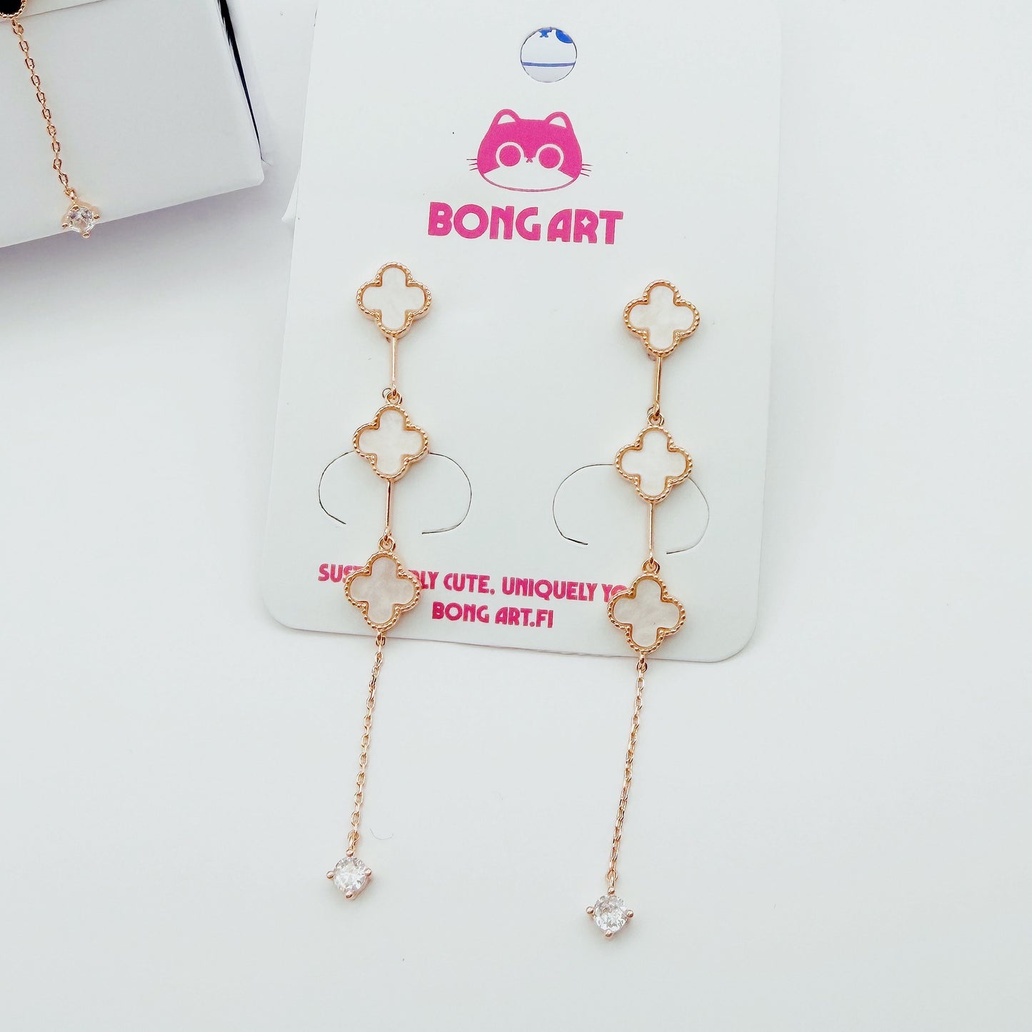 Silken Pearl Drop Earrings