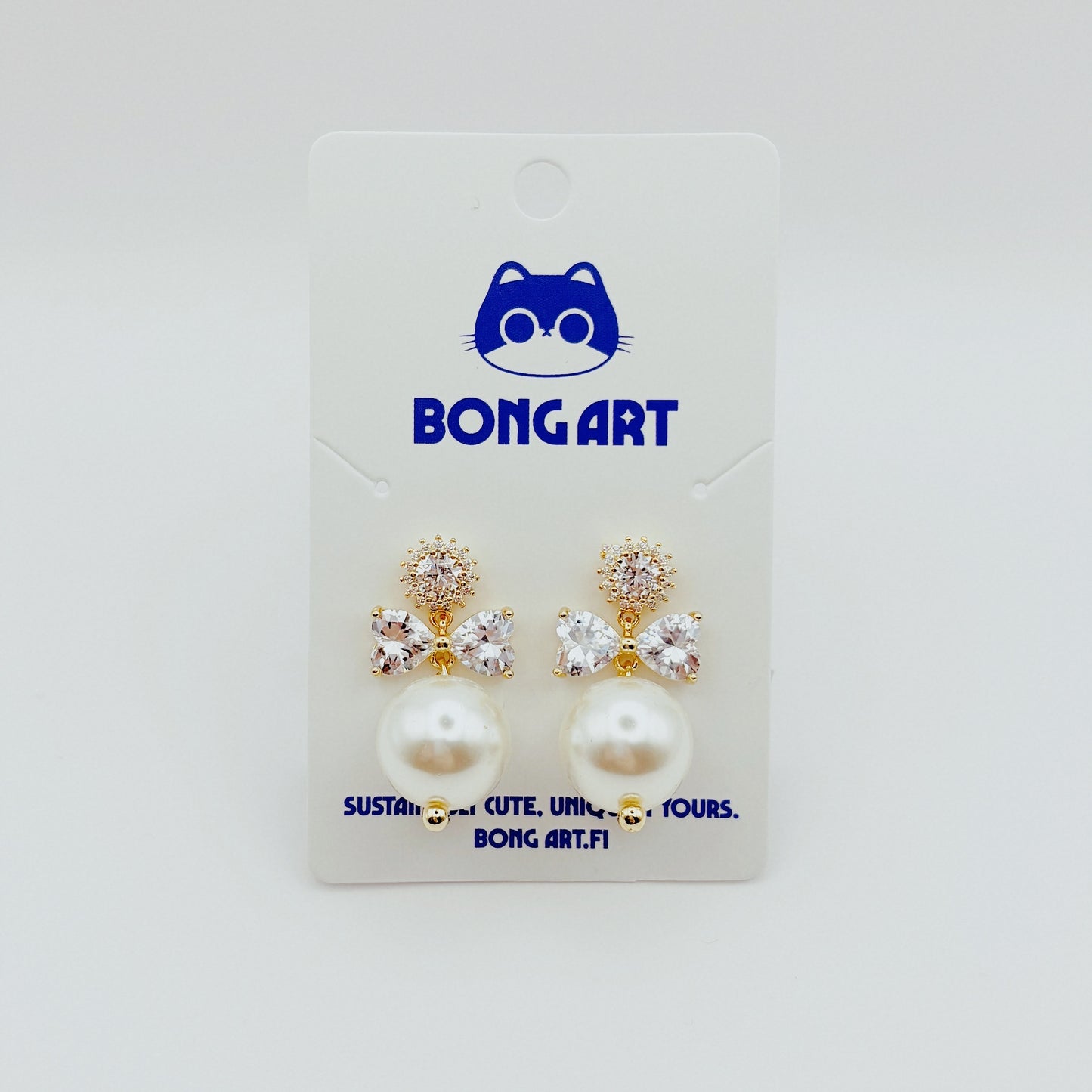 Moonlit Pearl Earrings