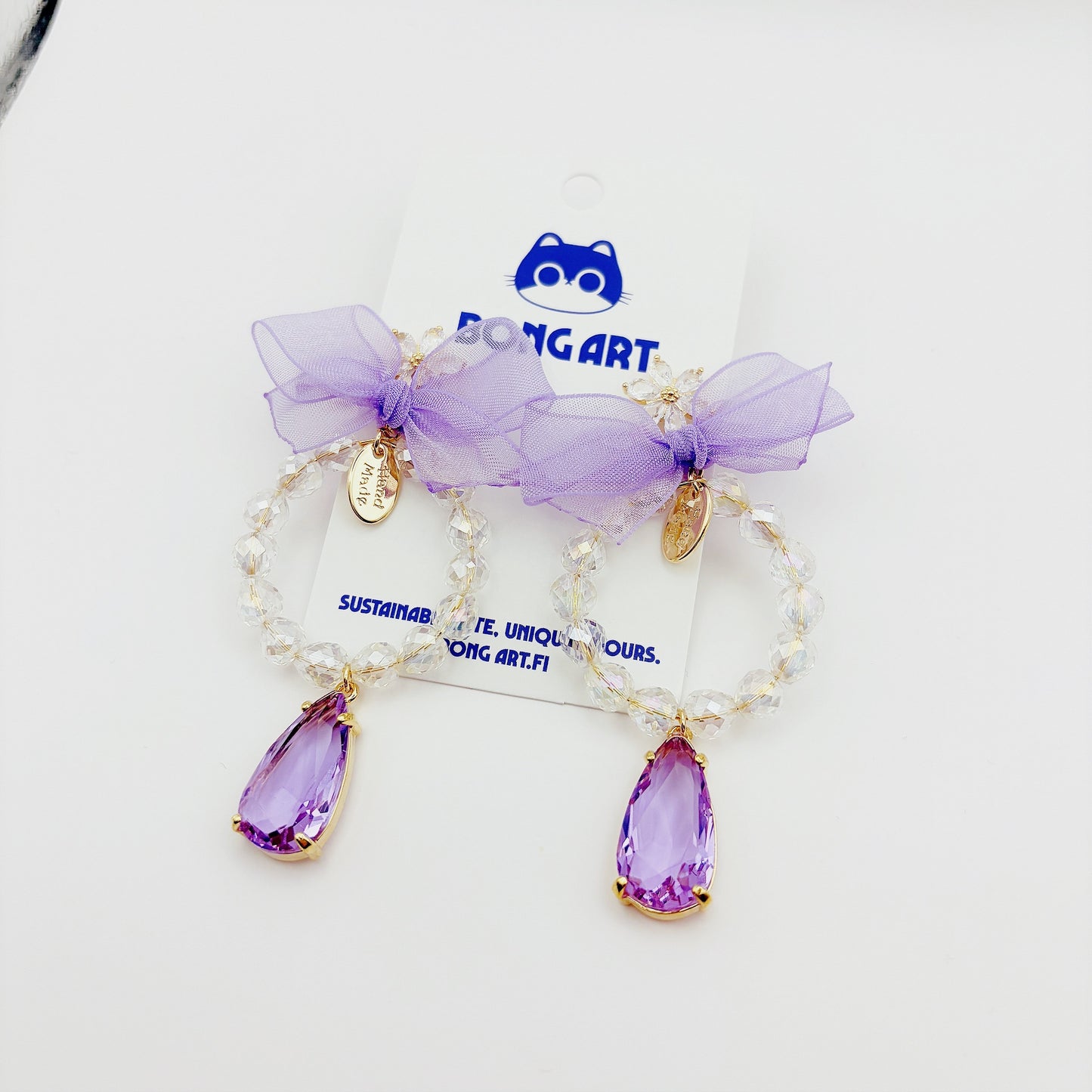 Antique Ribbon Dream Earrings