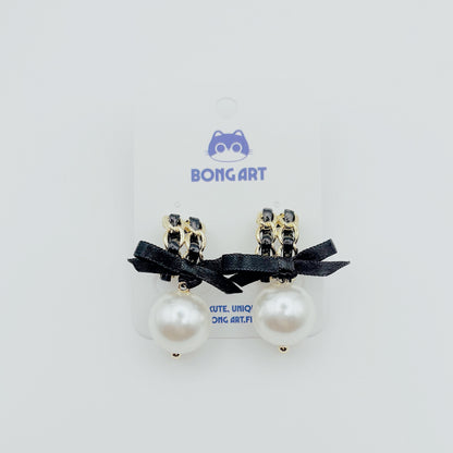 Starlight Pearl Drop Earrings