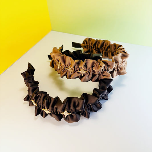 Crystal Pleated Hairband