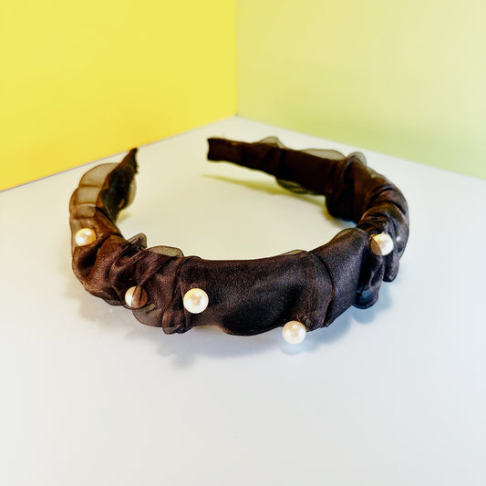 Pearl Organza Hairband
