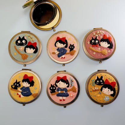 Kiki - Hand Embroidered Mirror