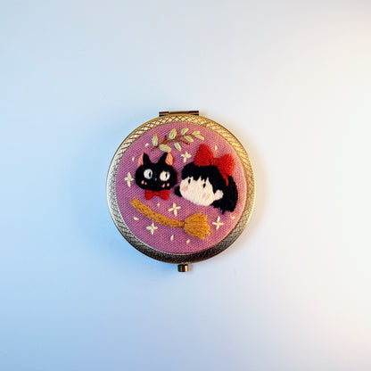 Kiki - Hand Embroidered Mirror