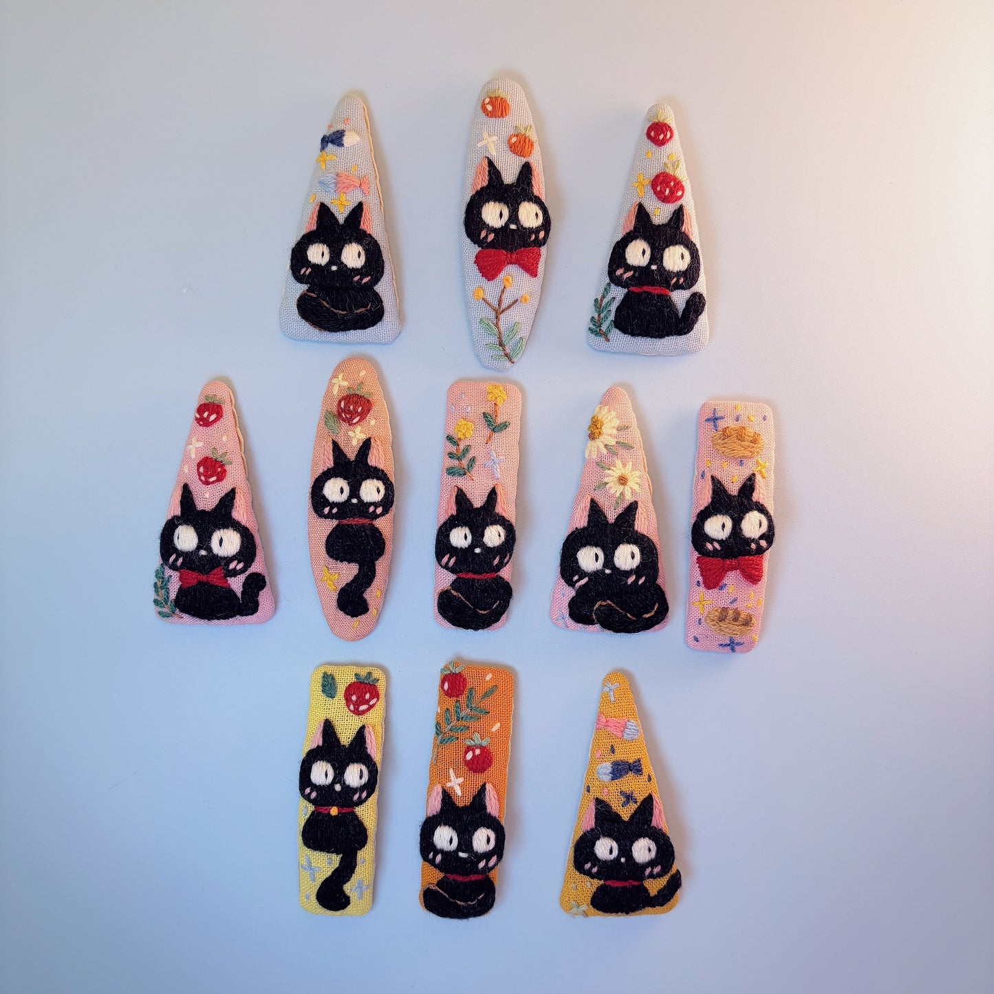 Jiji - Hand Embroidered Hairpin