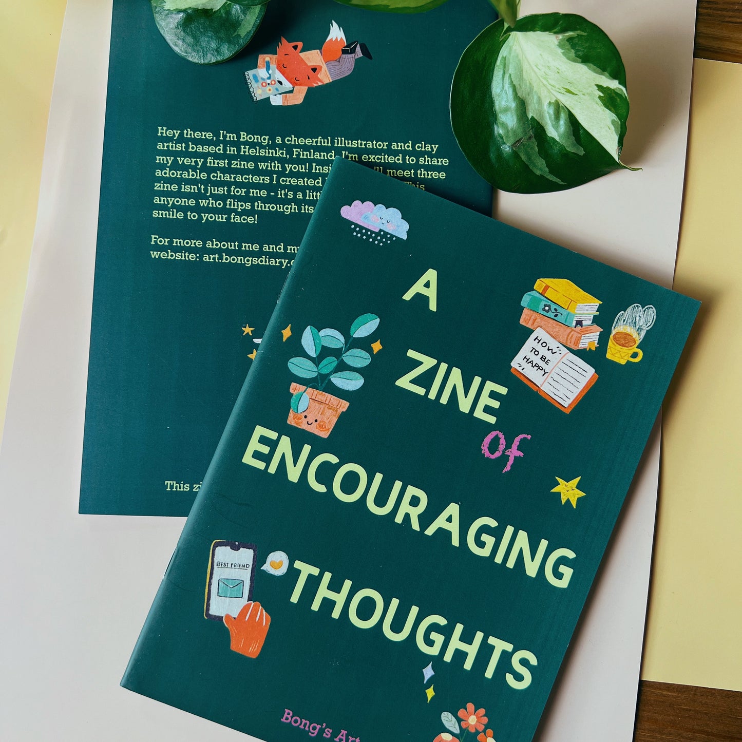 A Zine Encouraging Thoughts | Zine Book