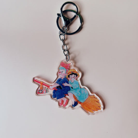 Zoro And Luffy Delivery Service | Acrylic keychain