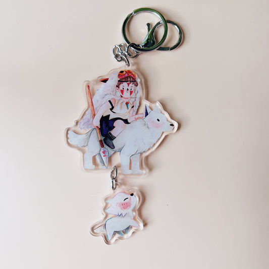 Princess Mononoke | Acrylic keychain