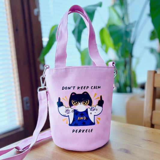 Don't Keep Calm And Perkele Bucket Bag