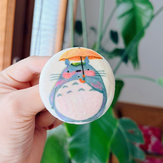 Totoro | Plush Button Pin