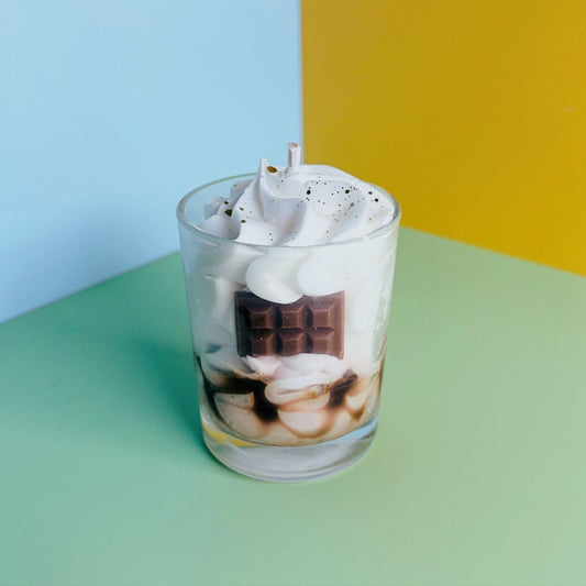 Praline Rock Mini Handmade Candle