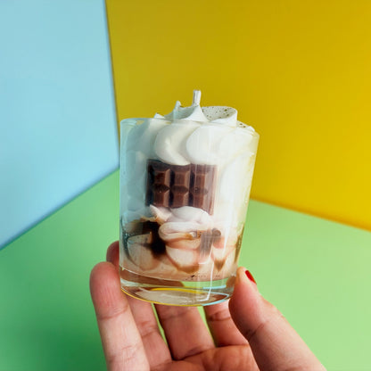 Praline Rock Mini Handmade Candle