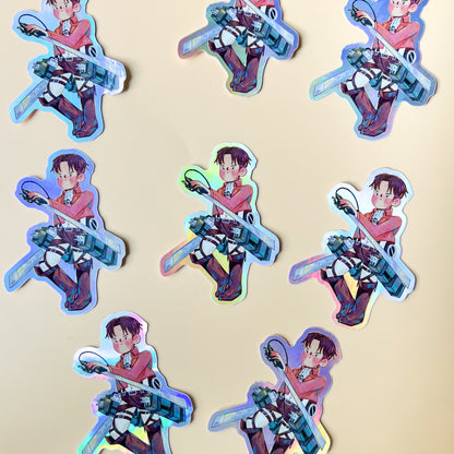 Attack On Titan | Waterproof Holographic Sticker