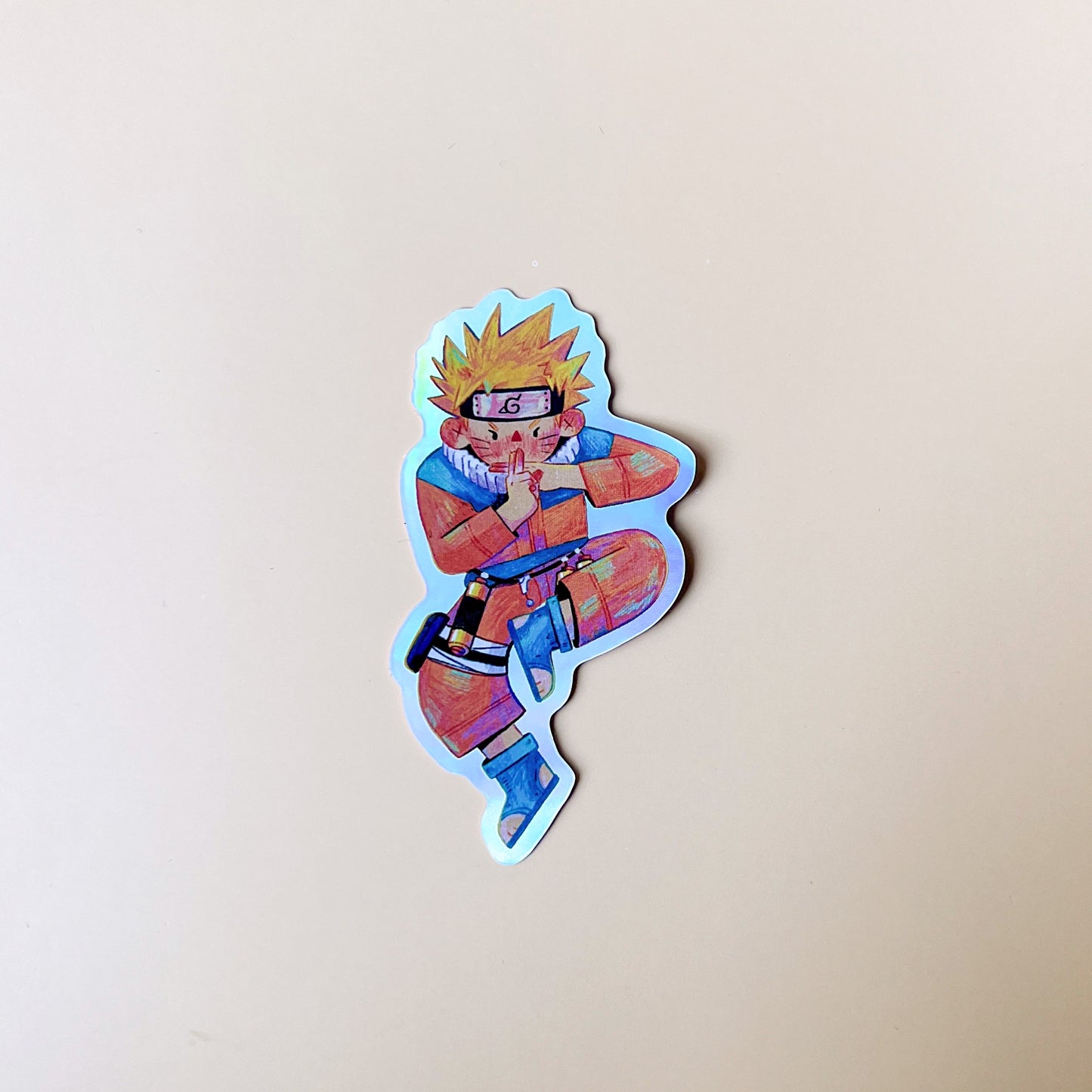 Naruto | Waterproof Holographic Sticker