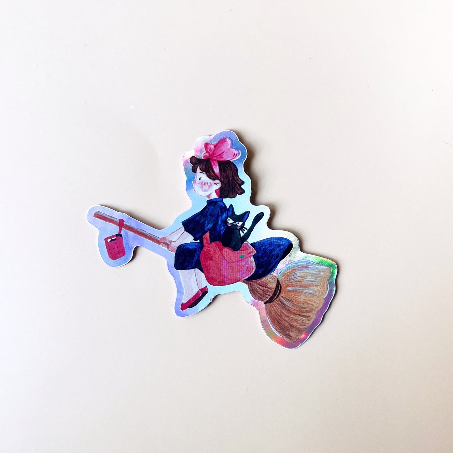 Kiki's Delivery Service | Waterproof Holographic Sticker