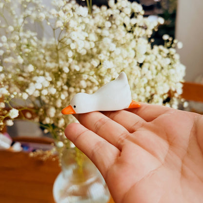 Cute Duck - Japanese Ceramic Chopstick Rest