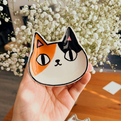 Small Plate - Neko Cat