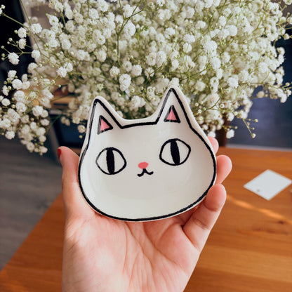 Small Plate - Neko Cat