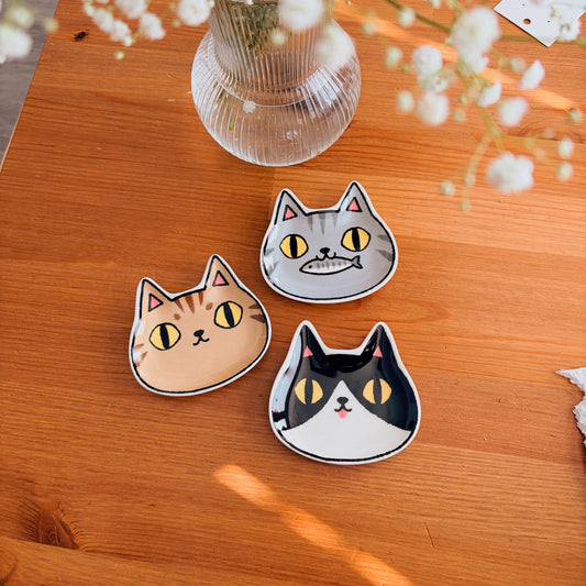 Small Plate - Neko Cat