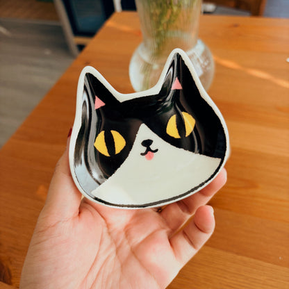 Small Plate - Neko Cat