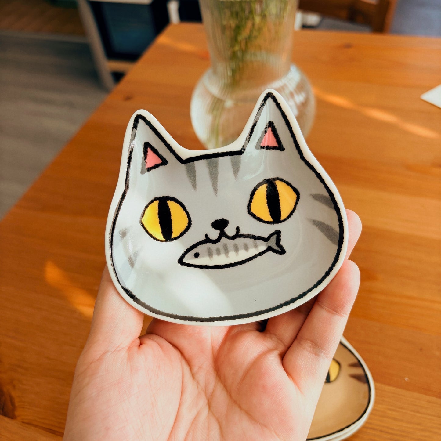 Small Plate - Neko Cat