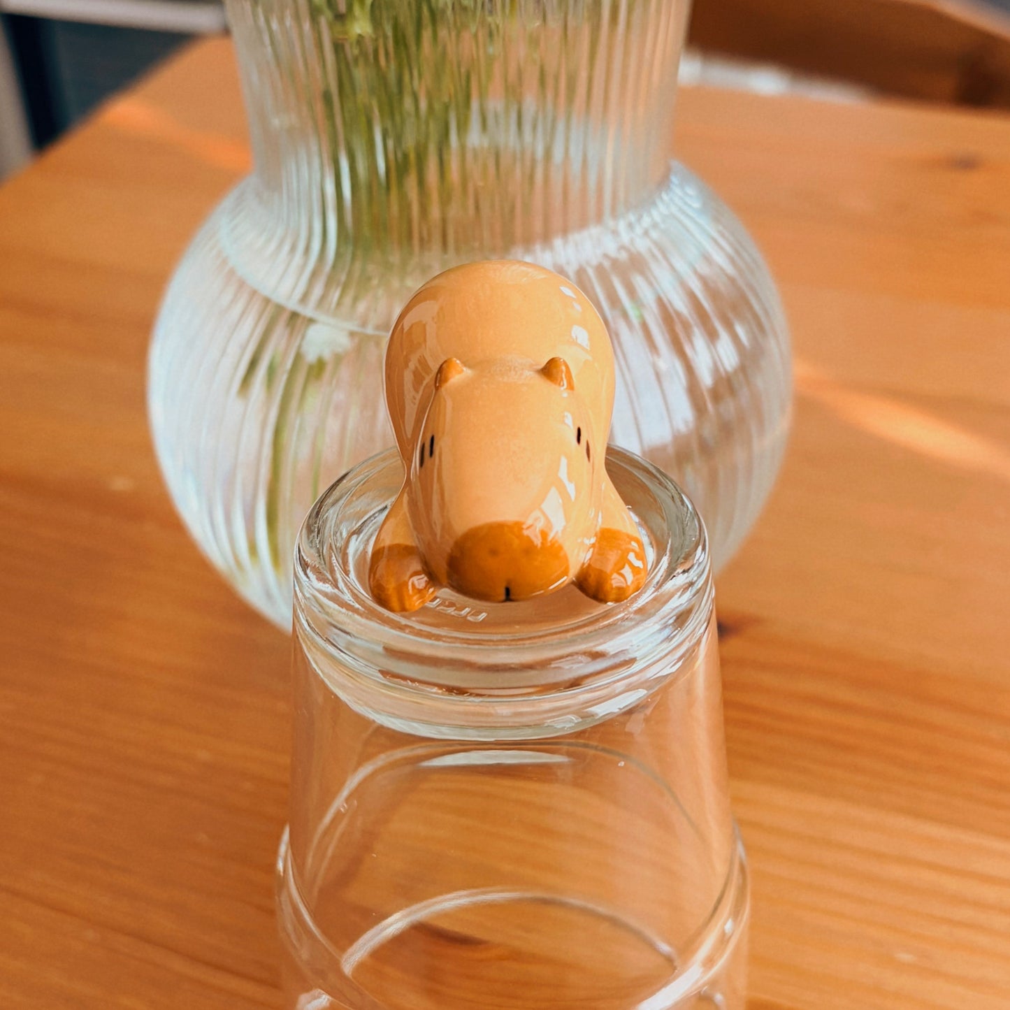 Cute Capybara - Japanese Ceramic Chopstick Rest