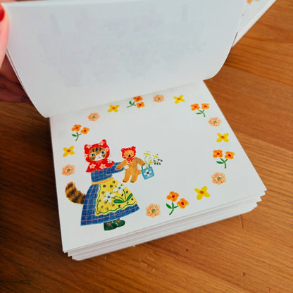 Aiko Fukawa - Little Fluffy Friends | Cute Memo Pad
