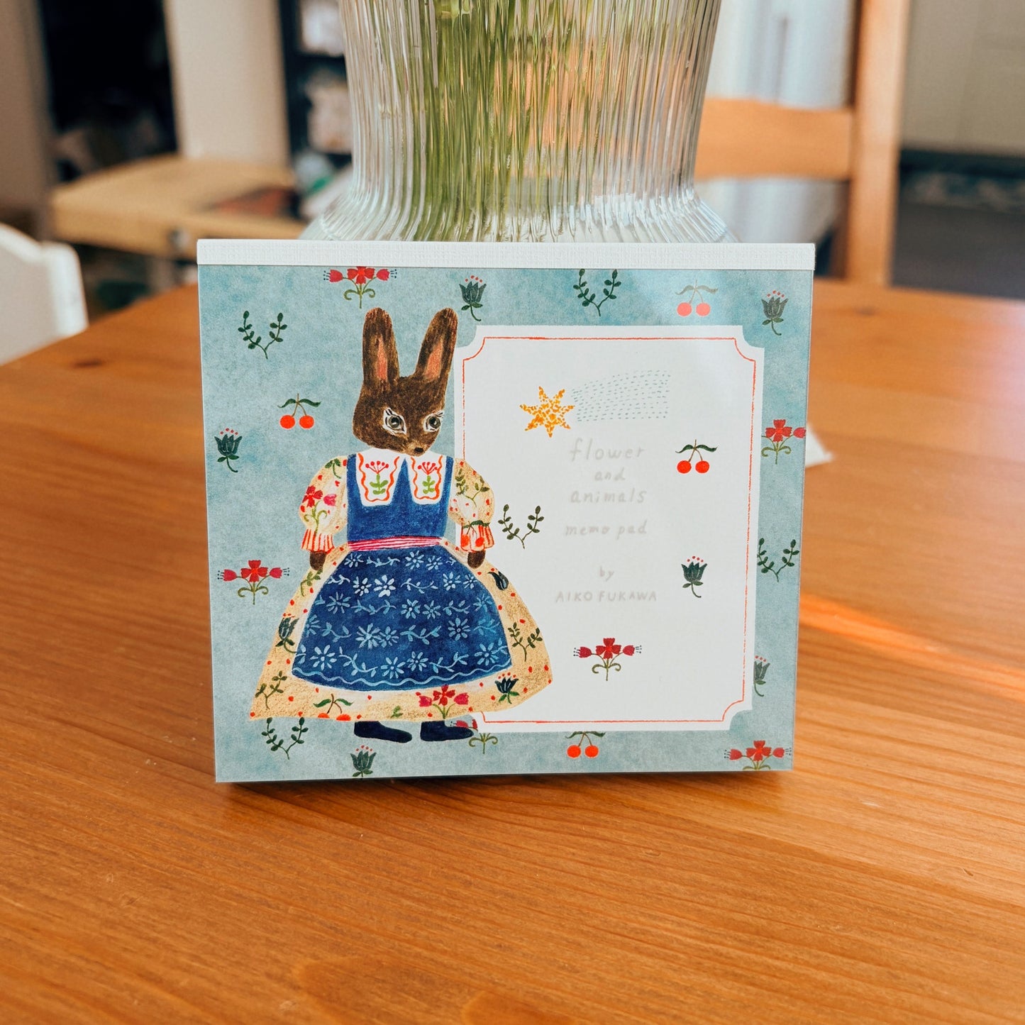 Aiko Fukawa - Flower And Animals | Cute Memo Pad