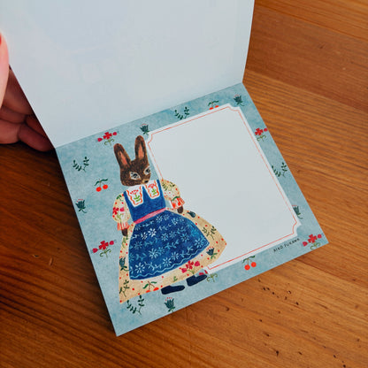 Aiko Fukawa - Flower And Animals | Cute Memo Pad