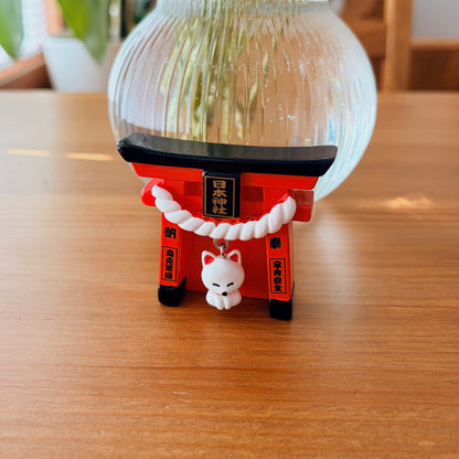 Kitsune Lucky Charm Magnet