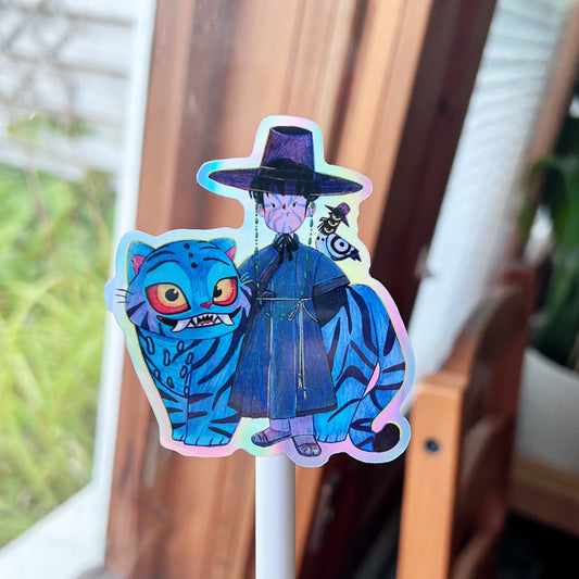 Kpop Demon Hunters Ver 01 | Waterproof Holographic Sticker