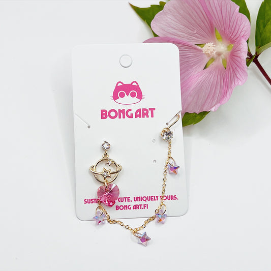 Austrian Heart Glow Ear Cuff