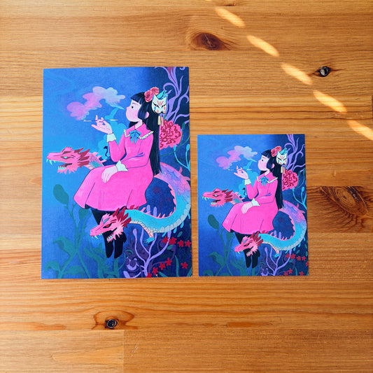 Lily’s Magical World: Dreamscape Postcard
