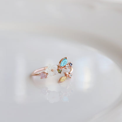 Snowdrop Pearl Ring